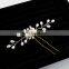 Bride Wedding Headcomb Pearl Hair Clip Wedding Accessories