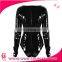 hight quality Sexy Long Sleeve Zipper Black Leather Bodysuits For Woman