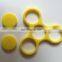 2017 Finger Spinner Toy Titanium Alloy Frame Hand Spinners Star Polish Bearing For Autism Anxiety Stress Relief