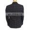 Factory OEM Slim Wool Check Blazer For Men With Contrast Lining