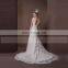 Pretty Mermaid V-neck Sexy Back Brilliant Lace & Beads Wedding Dress