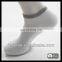 white 100% cotton sneaker ankle sock