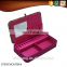 Top quality colorful sequin mirrored trendy cardboard jewelry box