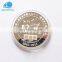 Wholesale professional custom made cheap engraved silver school souvenir coin