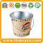 Customized Decorative  Tin Bucket,Tin Bucket, Popcorn Tin Box