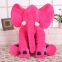 New custom stuffed toy elephant doll company mascot filled with comfortable soft high quality PP cotton