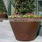 Corten Steel Planters Garden Flower Pot