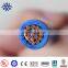 UL listed plastic nylon cable 600V thhn cable 14awg