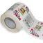 printed packaging self adhesive label sticker roll