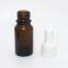 Wholesale  amber dropper cosmetic glass essential oil bottle