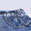 TWOTWINSTYLE Sexy Ruffle Denim ladies shorts High Waist Pocket Wide Leg Short Trousers Women Fashion