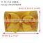 Girls Nylon Headband with Ribbon bow Baby Solid Stretchedable Headwear for 0-6T 18Colors