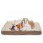 Fashion washable pet dog sleeping bed mat removable dog bed cover