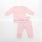 Front Placket Ruffle Soft Bamboo Pajama Set For Baby Girls