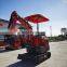 High Quality Diesel Power Engine 1 Ton Mini Excavator For Sale