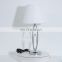 2019 new design and modern metal table lamp for indoor room