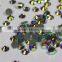 Wholesale new Crystal AB flatback hot fix tape stone for dress very beautiful