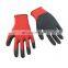 18Gauge Nylon Super Elastic Latex Sandy Coated Gloves For Industrial Protective Labor Hand