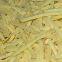 Frozen ginger strips