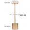 Modern hotel style rechargeable table lamp metal lampara de mesa portable outdoor LED cordless electric table lamp
