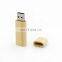 Beauty Round Shape Customize Logo Wooden Usb Flash Drive 16GB