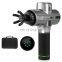 Multi-function Rechargeable Sports Vibration LCD Touch Screen Massage Gun