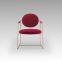 Modern Style Chair Dining Chair DC-1808 Upholstery Chair Solid Metal Frame With Velvet Fabric Diningroom Furniture