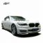 Excellent Fitment WD style body kit for BMW 7 series F01 F02 front bumper rear bumper side skirts  and wing spoiler exhaust