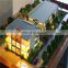 Beach Villa house model with model trees ,led light , model architectural design