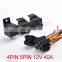 JD1914 JD1912 Car Relay 12V 40A 5Pin 4Pin DC AMP SPDT Relay + Practical Socket Car Starter Auto Relay Universal
