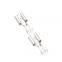 DJ622-6.3 self-locking plug spring straight terminal block brass tin plated straight strap connector