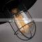 Loft Iron Black Industrial Style Adjustable Shade Led Wall Lamp for indoor