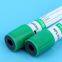 Green Top Lithium Heparin Non-Vacuum Test Tube for Blood Collection