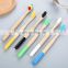 China Factory soft eco-friendly  organic toothbrush with custom package