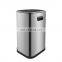 wholesale 32L large garbage soft close pedal bin with stainless steel dustbin