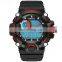 SMAEL 1385 Silicon Watches For Men Sports Digital Analog Waterproof Back Light Mens Wrist Watches