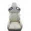 JBR1061 New Design Universal White Fancy Pvc Leather Racing Bucket Seats for Sale
