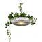 Art Deco LED Plant Pendant Light Hanging Lamp For Dining Room Cafe Bar And Living Room Chandelier Light