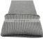 Most soft plain knit rib collar for shirts knitted rib polo collar