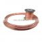 Good Bending Performance Manganin Resistance Enameled Rectangular Soft Flat Brass 99.9% Pure bare Copper Wire