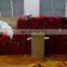 14 inch red split cow leather welding work glove
