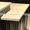 Carrara white quartz kitchen tops