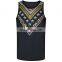 Wholesale Price Plain Dye Solid O-Neck 100% Cotton Casual Muscle Tank Tops vest for Men