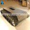 Large rubber track chassis heavy duty robot crawler
