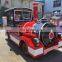 Amusement park passenger train large sightseeing tourist trackless park train for sale