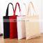 Wholesale direct supplier ladies printing eco bag canvas luxury weekend gift small black cotton canvas tote bag custom logo