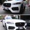 BT 2016-UP Jaguar F-PACE SC front bumper with lumma style diffuser combo