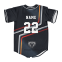 hot fashionable design custom baseball jersey with 100% polyester