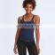 Nude Feeling V Beauty Back Workout Training Sportswear With Pads Yoga Fitness Women Tank Tops