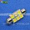 festoon car led dome 12v , F-31mm 6SMD 5050 auto led festoon light